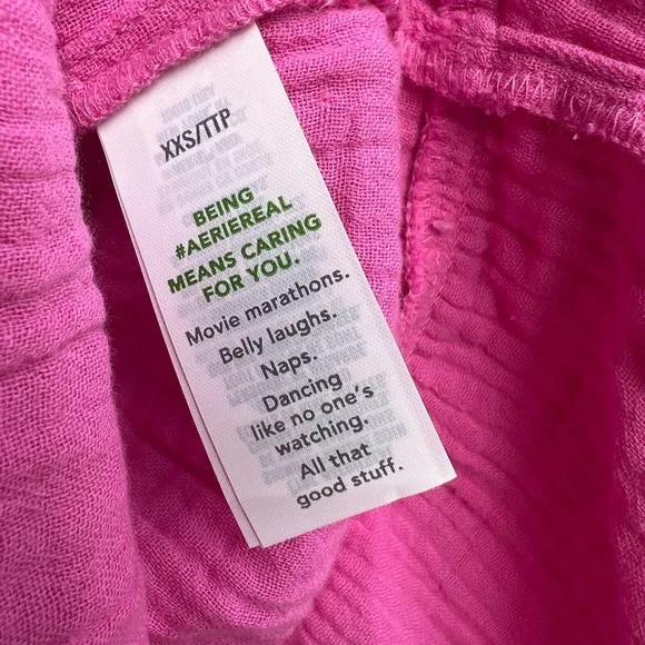 NWT Aerie hot‎ pink cotton skirt size XXS - Picture 2 of 6